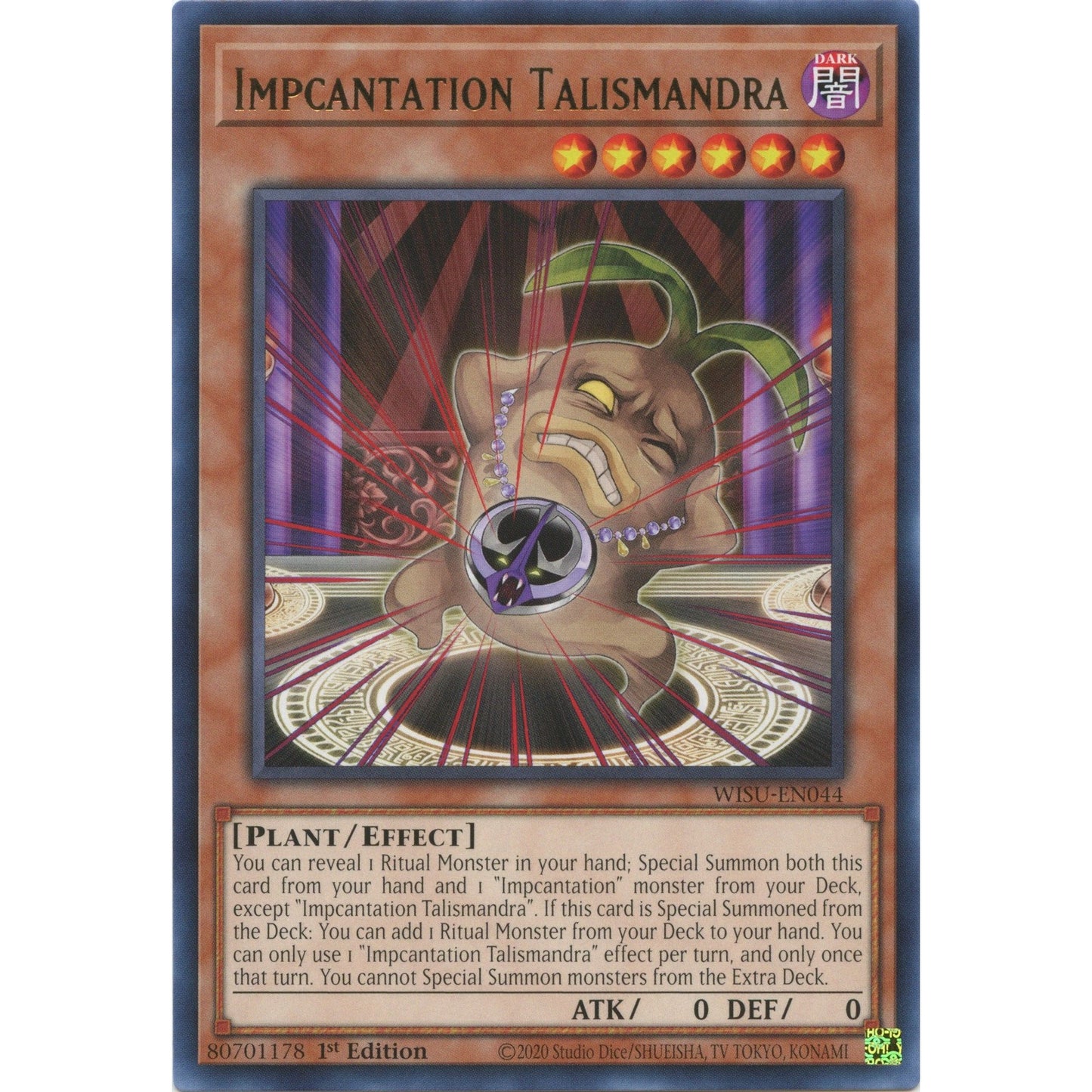 Image for Impcantation Talismandra (WISU-EN044) (WISU) - YuGiOh