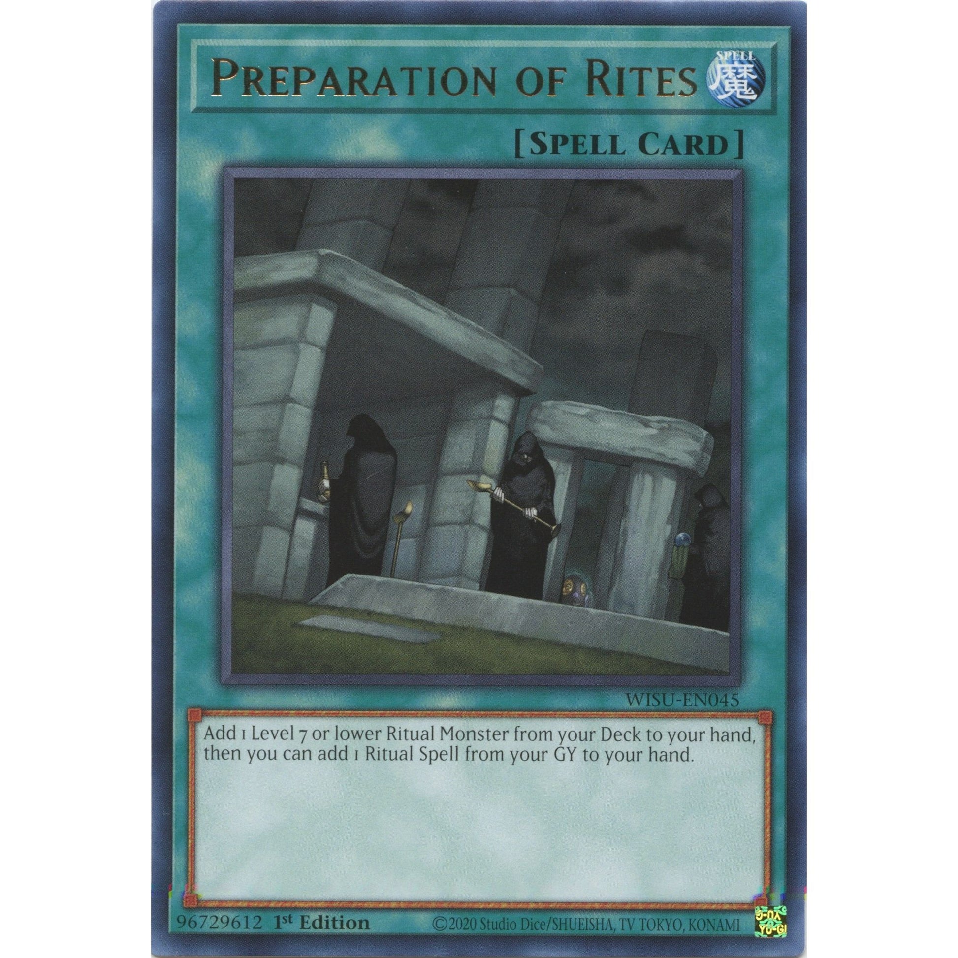 Image for Preparation of Rites (WISU-EN045) (WISU) - YuGiOh