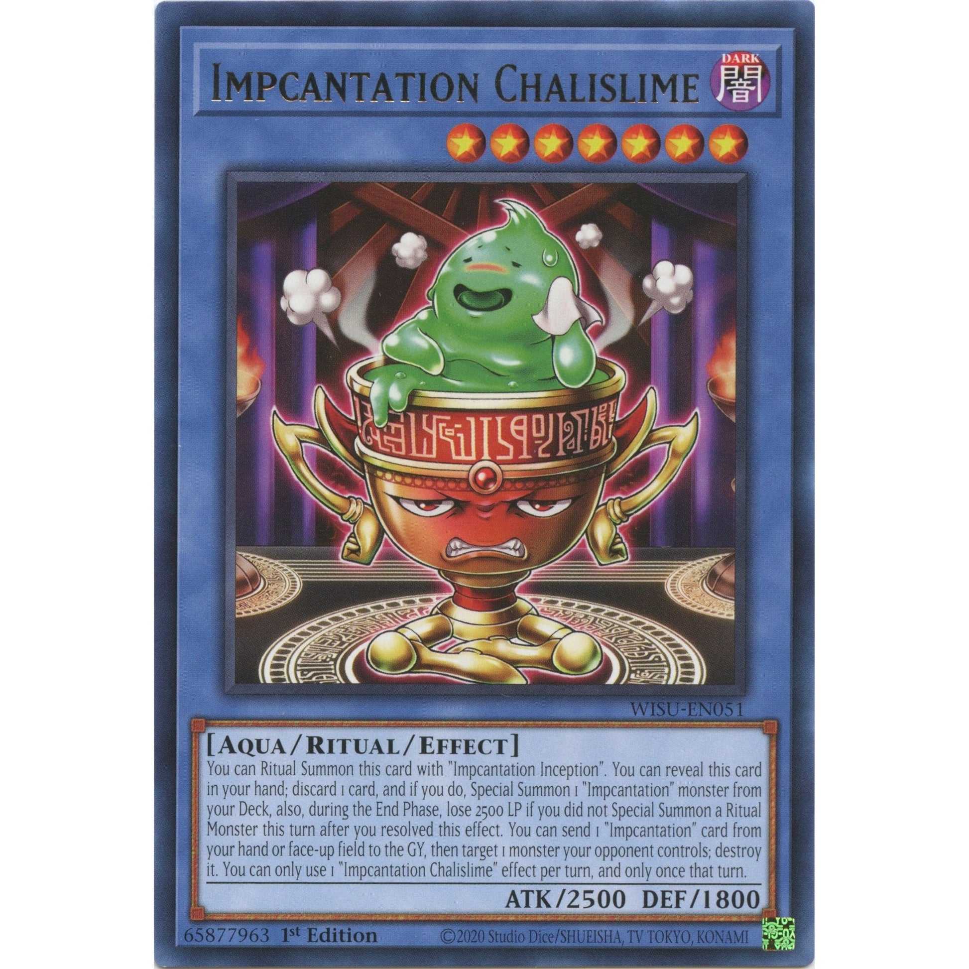 Image for Impcantation Chalislime (WISU-EN051) (WISU) - YuGiOh