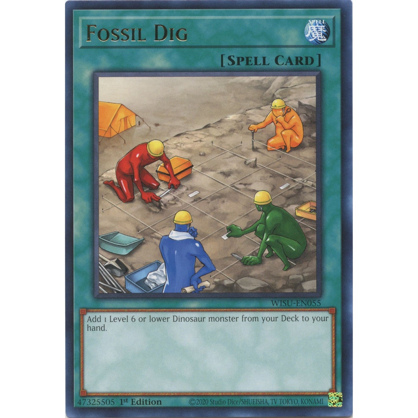 Image for Fossil Dig (WISU-EN055) (WISU) - YuGiOh
