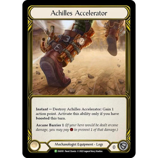 Image for Achilles Accelerator - FAB101 (FAB101) (PR) - Flesh and Blood TCG