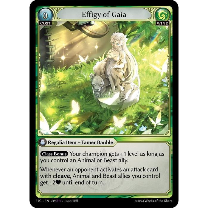 Image for Effigy of Gaia (019) (FTC) - Grand Archive TCG