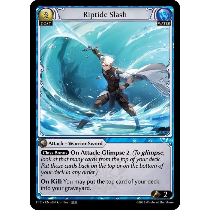Image for Riptide Slash (069) (FTC) - Grand Archive TCG