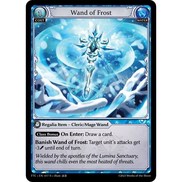 Image for Wand of Frost (017) (FTC) - Grand Archive TCG