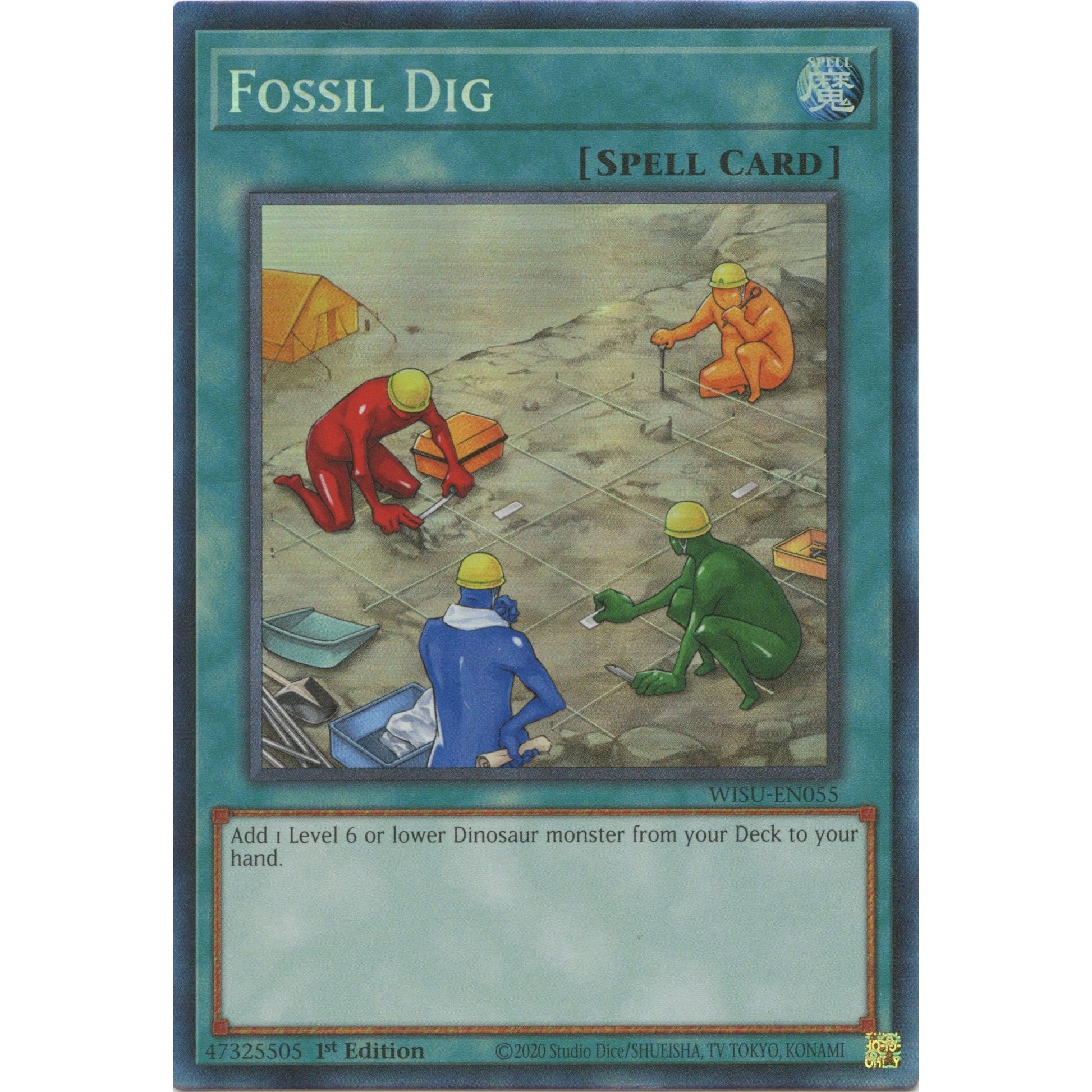 Image for Fossil Dig (CR) (WISU-EN055) (WISU) - YuGiOh