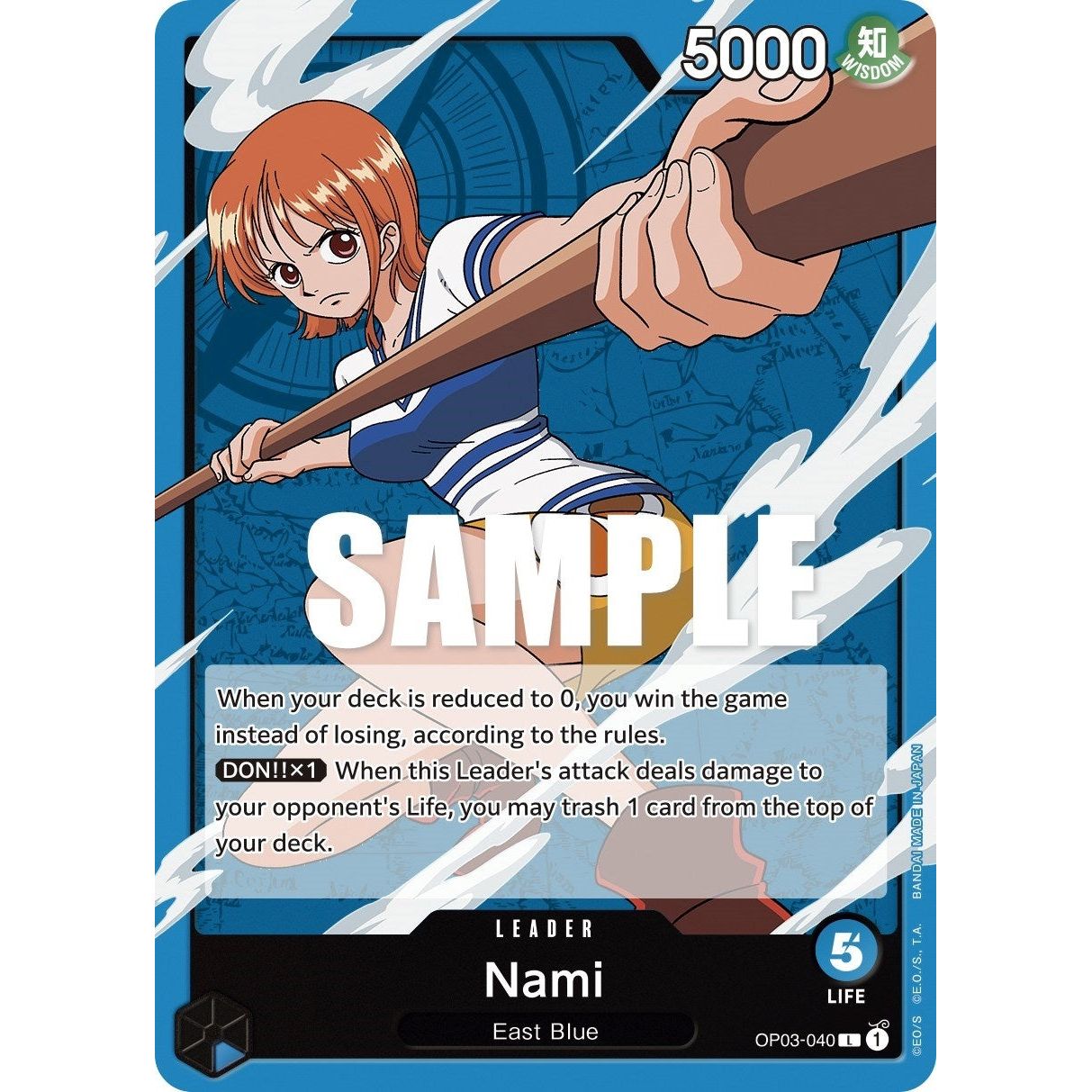 Image for Nami (040) (OP03-040) (OP03) - One Piece Card Game