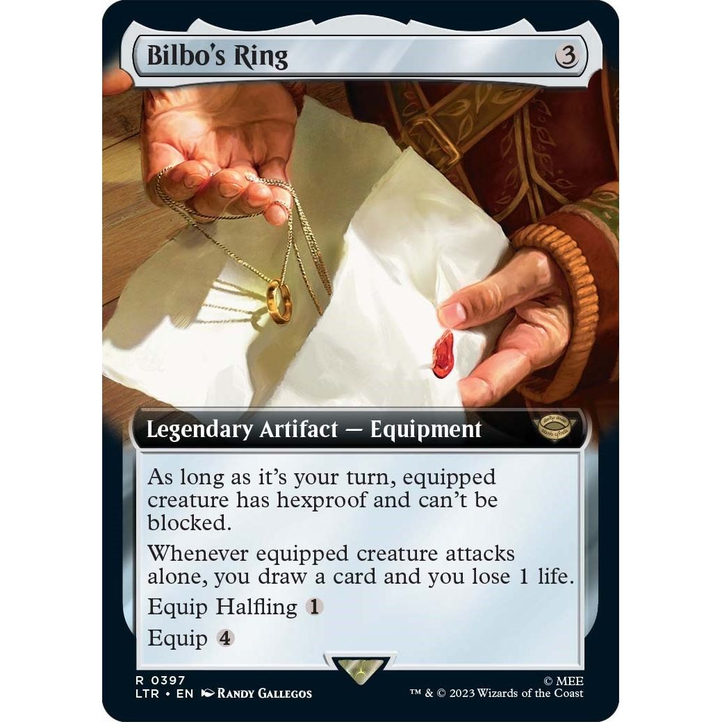 Image for Bilbo's Ring (Extended Art) (397) (LTR) - Magic: The Gathering