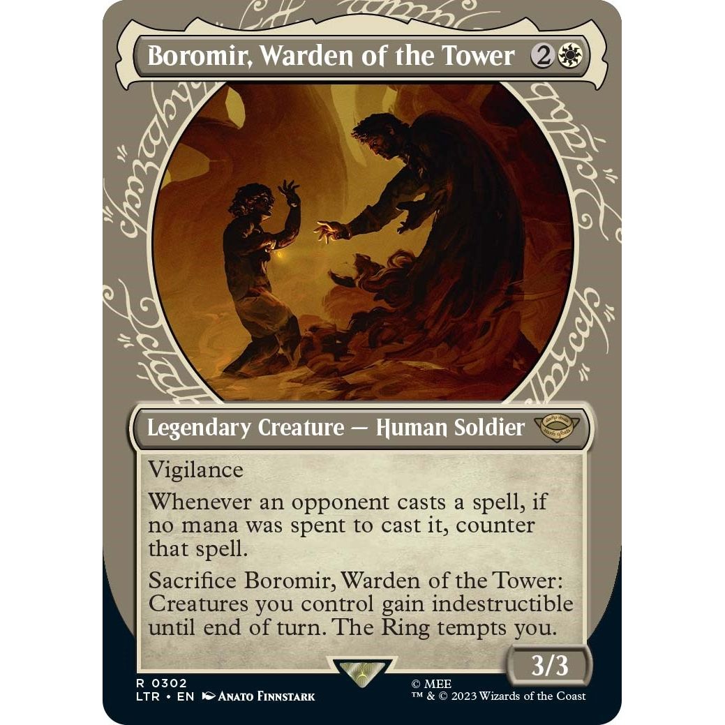 Image for Boromir, Warden of the Tower (Showcase) (302) (LTR) - Magic: The Gathering