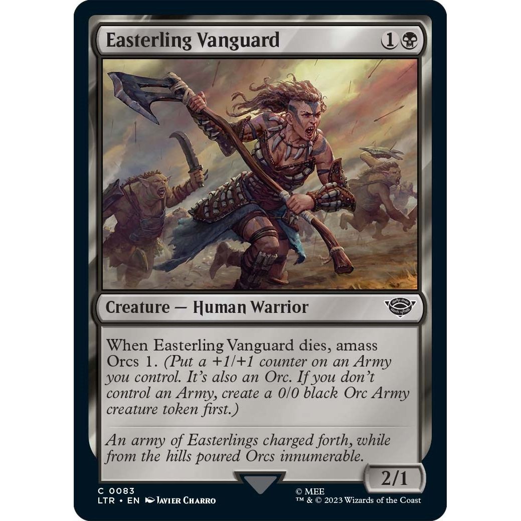 Image for Easterling Vanguard (83) (LTR) - Magic: The Gathering