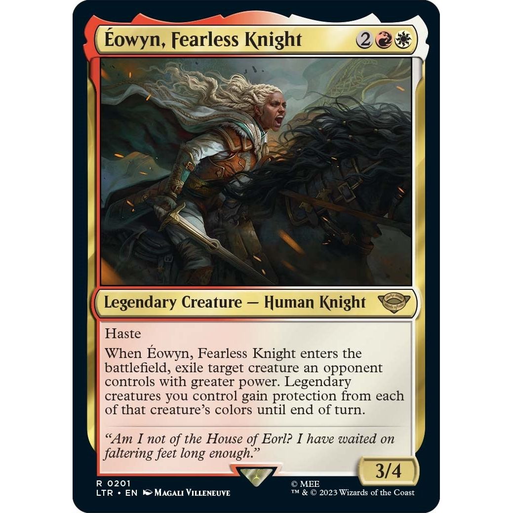 Image for Eowyn, Fearless Knight (201) (LTR) - Magic: The Gathering