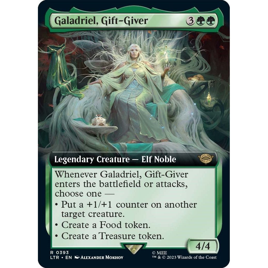 Image for Galadriel, Gift-Giver (Extended Art) (393) (LTR) - Magic: The Gathering