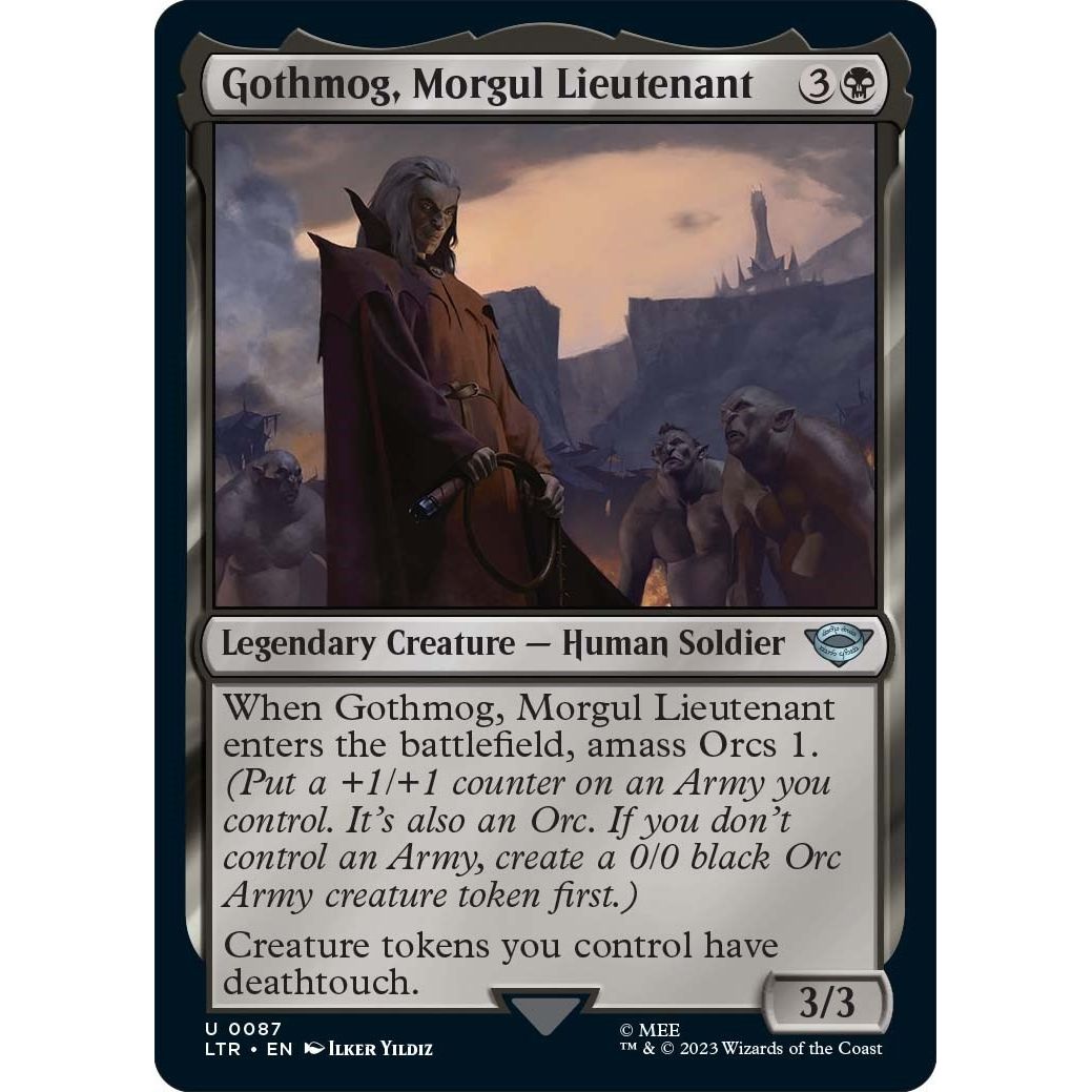 Image for Gothmog, Morgul Lieutenant (87) (LTR) - Magic: The Gathering