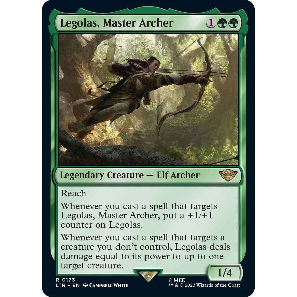 Image for Legolas, Master Archer (173) (LTR) - Magic: The Gathering