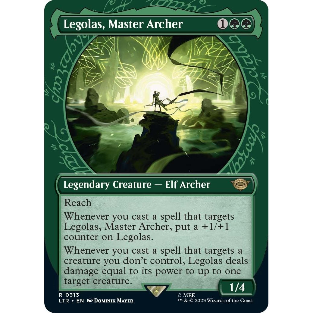 Image for Legolas, Master Archer (Showcase) (313) (LTR) - Magic: The Gathering