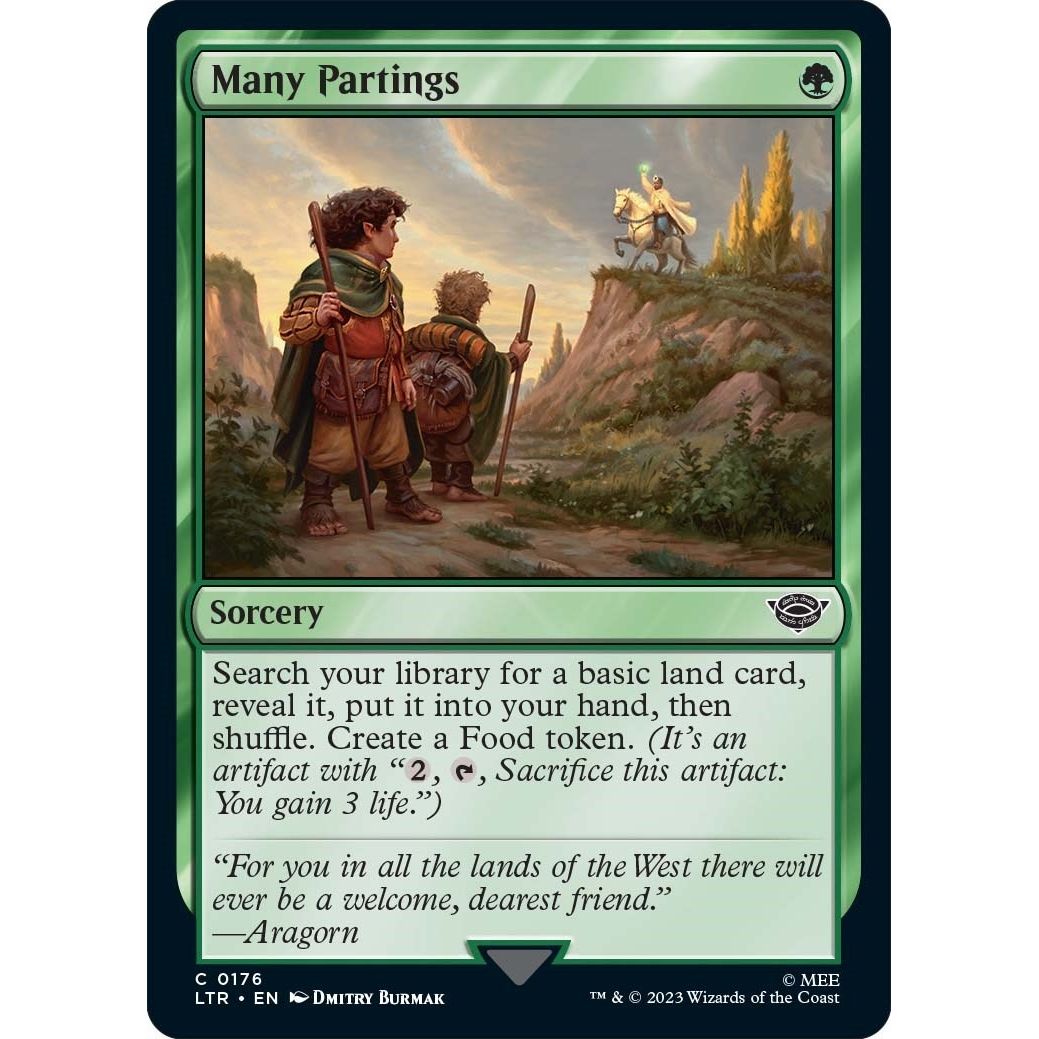 Image for Many Partings (176) (LTR) - Magic: The Gathering
