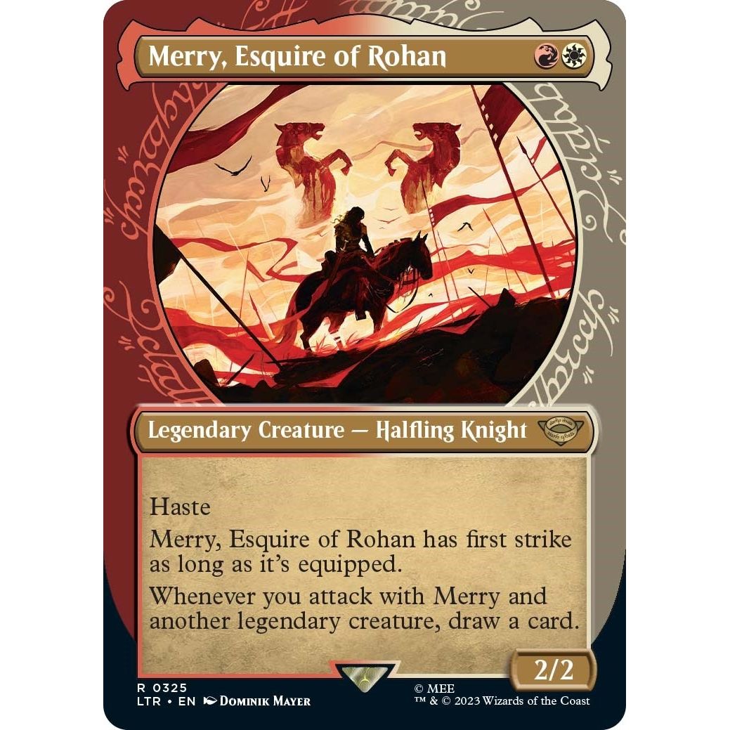 Image for Merry, Esquire of Rohan (Showcase) (325) (LTR) - Magic: The Gathering