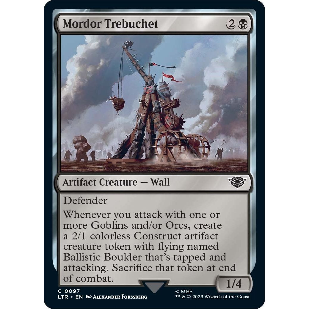 Image for Mordor Trebuchet (97) (LTR) - Magic: The Gathering