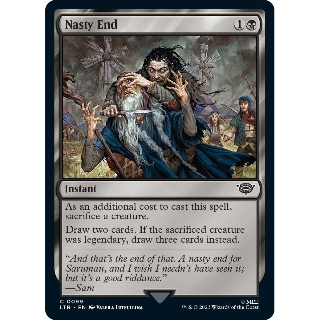 Image for Nasty End (99) (LTR) - Magic: The Gathering
