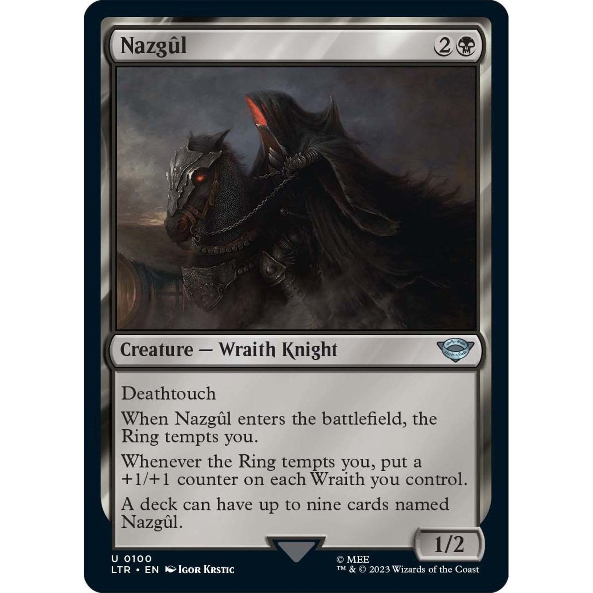 Image for Nazgul (0100) (100) (LTR) - Magic: The Gathering