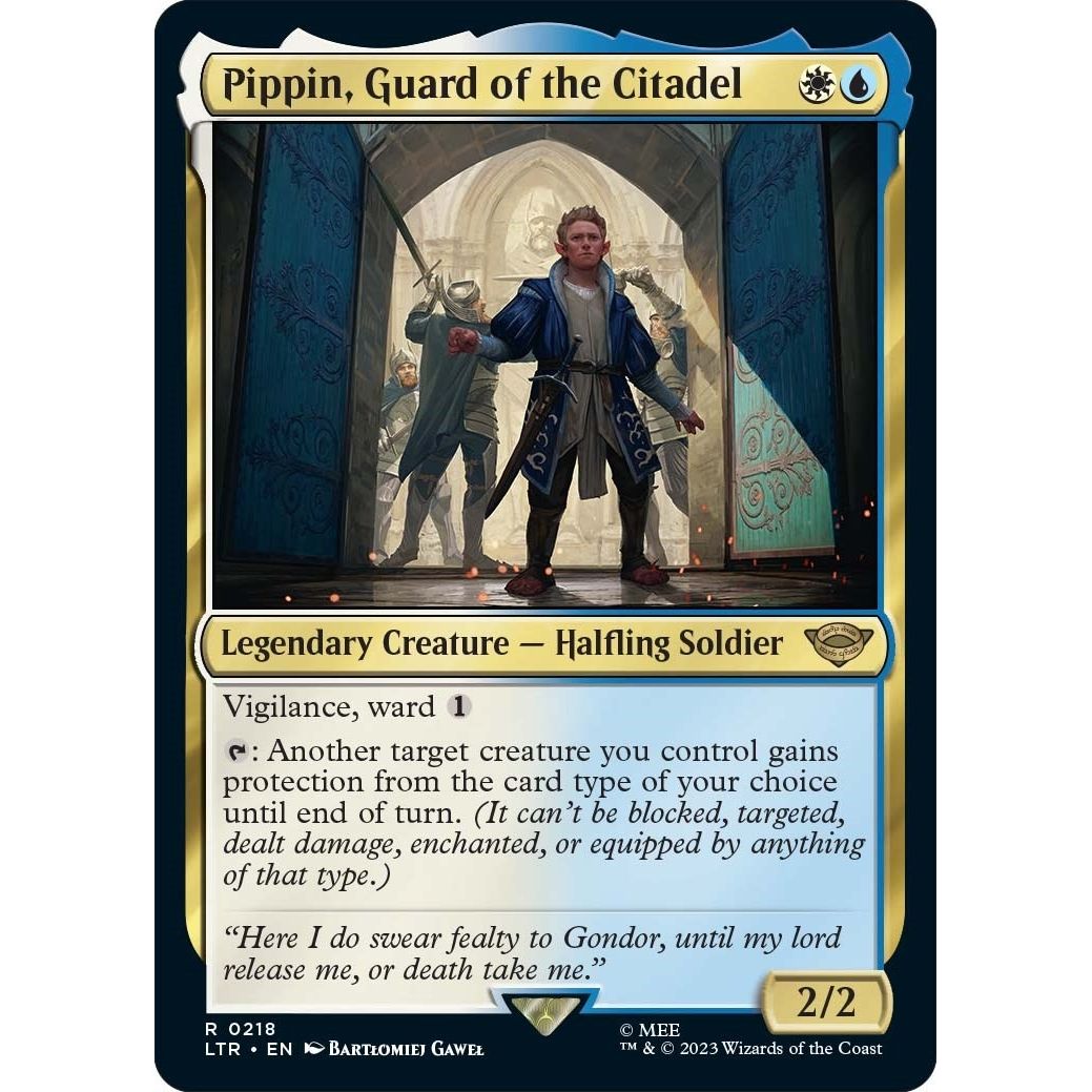 Image for Pippin, Guard of the Citadel (218) (LTR) - Magic: The Gathering