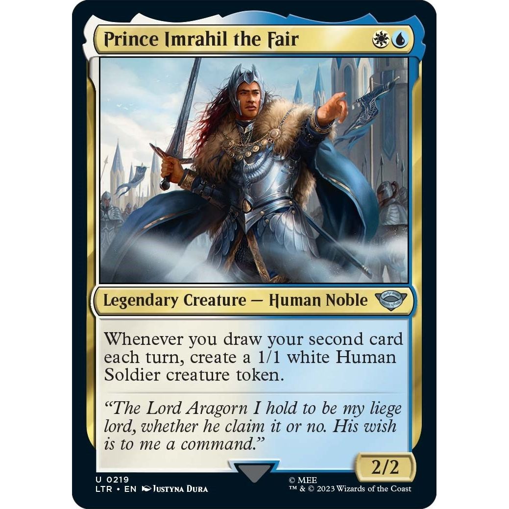 Image for Prince Imrahil the Fair (219) (LTR) - Magic: The Gathering