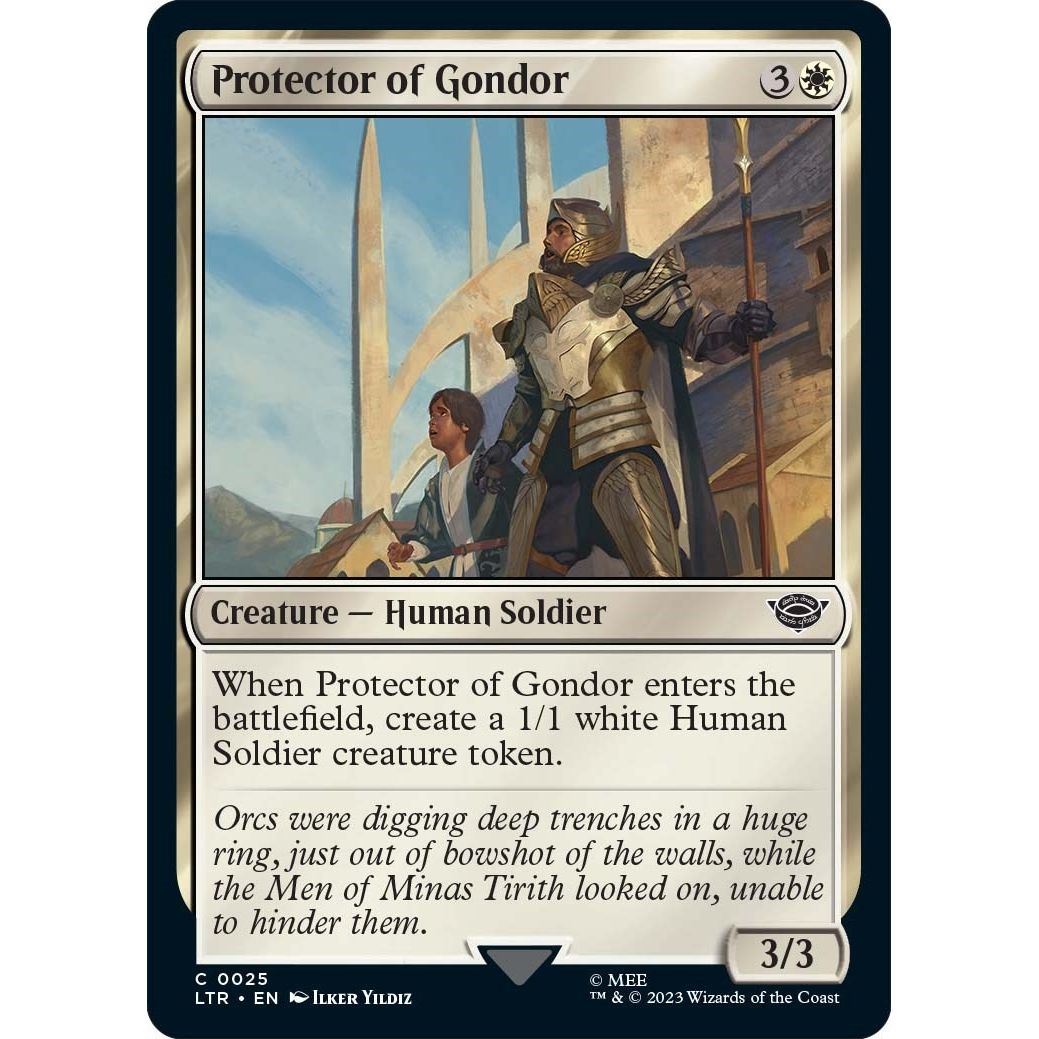 Image for Protector of Gondor (25) (LTR) - Magic: The Gathering