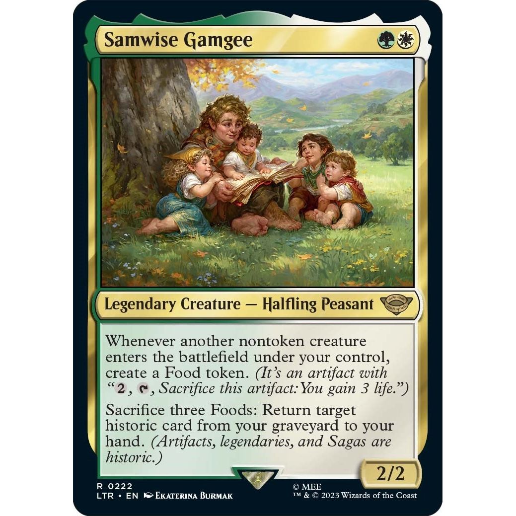 Image for Samwise Gamgee (222) (LTR) - Magic: The Gathering