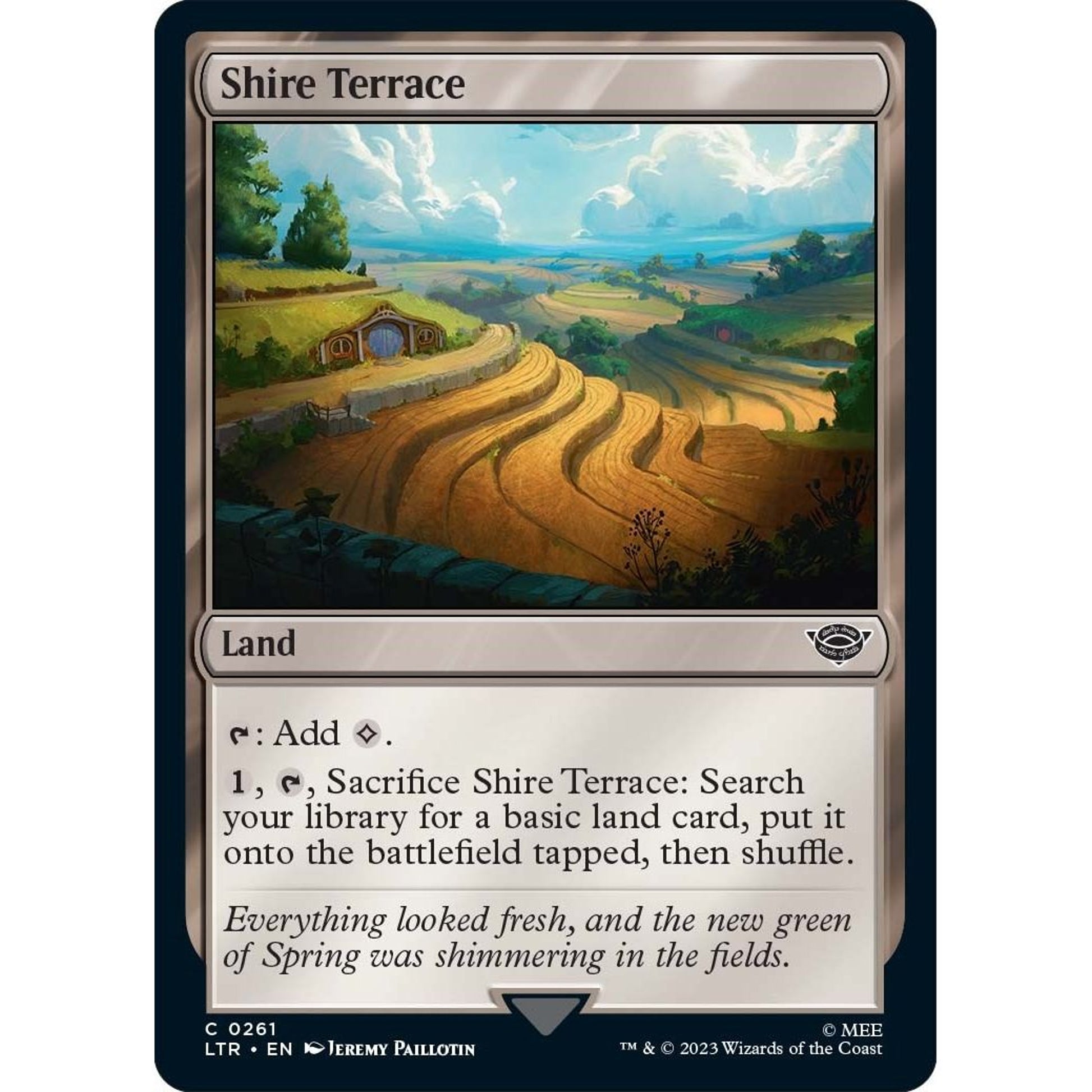 Image for Shire Terrace (261) (LTR) - Magic: The Gathering