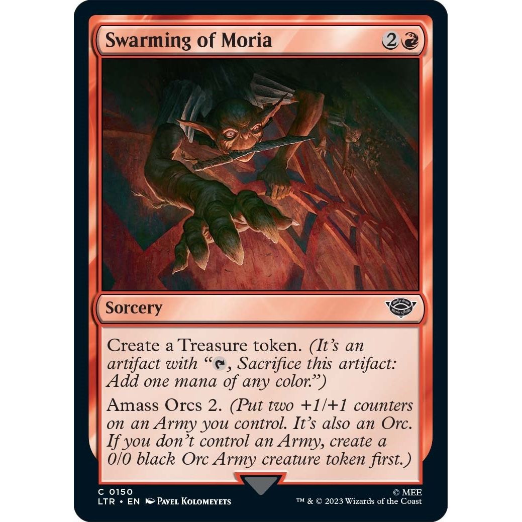 Image for Swarming of Moria (150) (LTR) - Magic: The Gathering