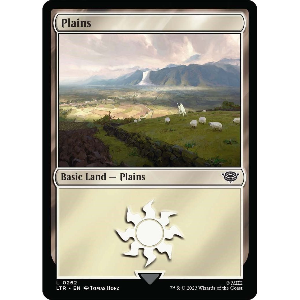 Image for Plains (0262) (262) (LTR) - Magic: The Gathering