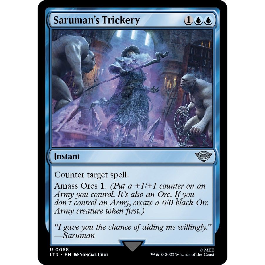Image for Saruman's Trickery (68) (LTR) - Magic: The Gathering