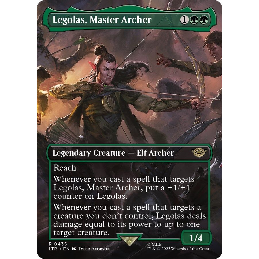 Image for Legolas, Master Archer (Borderless) (435) (LTR) - Magic: The Gathering