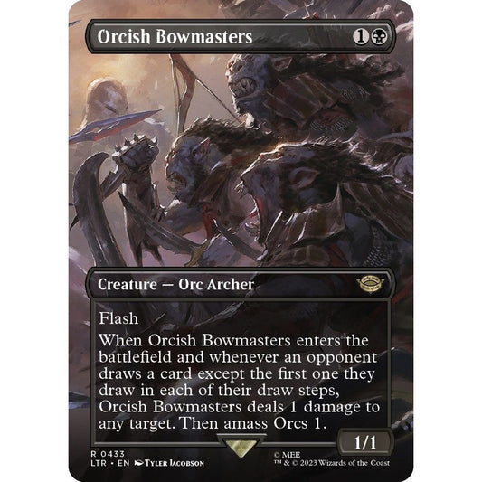Image for Orcish Bowmasters (Borderless) (433) (LTR) - Magic: The Gathering
