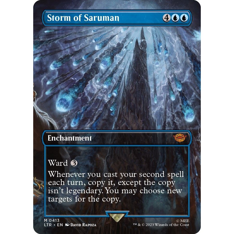 Image for Storm of Saruman (Borderless) (413) (LTR) - Magic: The Gathering