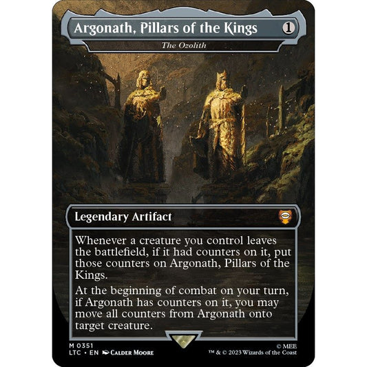 Image for Argonath, Pillars of the Kings - The Ozolith (351) (LTC) - Magic: The Gathering