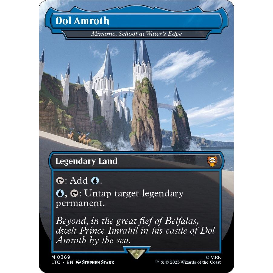 Image for Dol Amroth - Minamo, School at Water's Edge (369) (LTC) - Magic: The Gathering