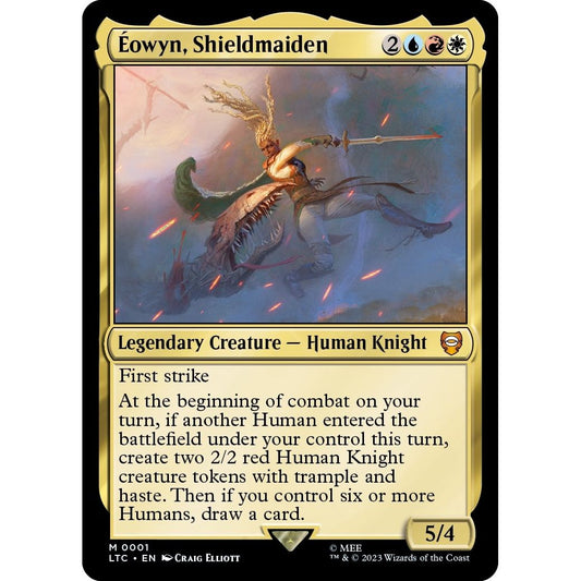 Image for Eowyn, Shieldmaiden (1) (LTC) - Magic: The Gathering