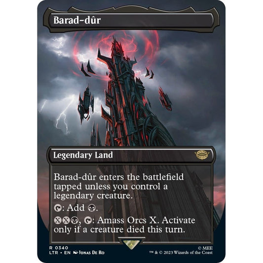 Image for Barad-dur (0340) (Borderless) (340) (LTR) - Magic: The Gathering