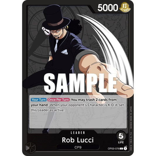 Image for Rob Lucci (076) (OP03-076) (OP03) - One Piece Card Game