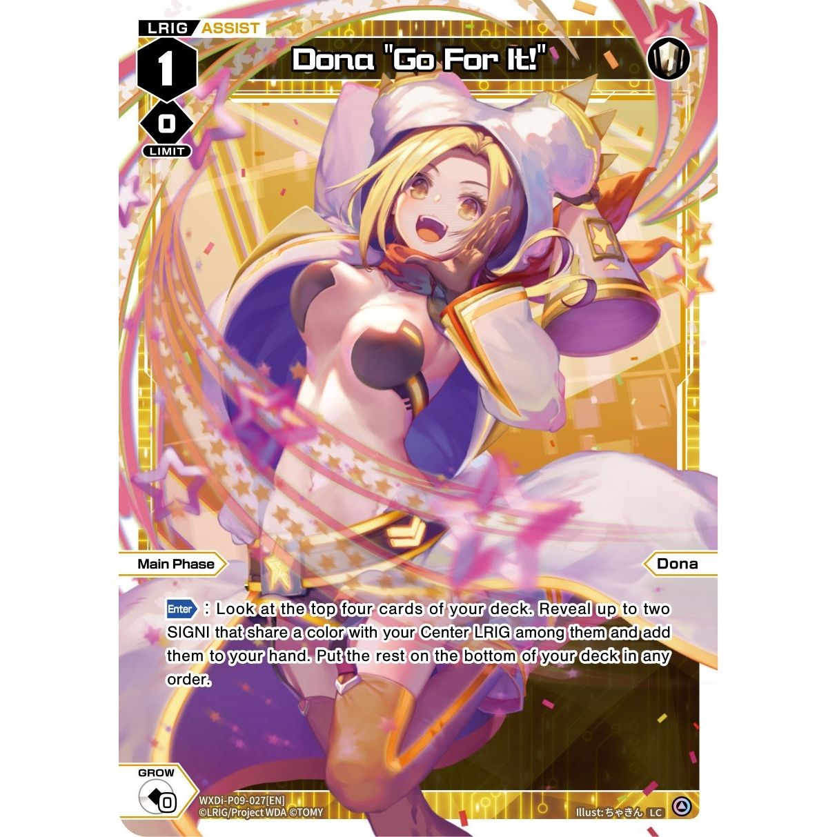 Image for Dona "Go For It!" (WXDi-P09-027[EN]) (WXDi-P09) - WIXOSS