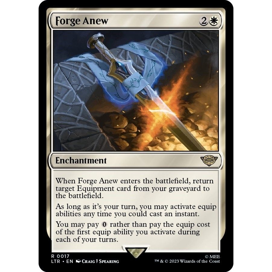 Image for Forge Anew (17) (LTR) - Magic: The Gathering