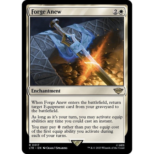 Image for Forge Anew (17) (LTR) - Magic: The Gathering