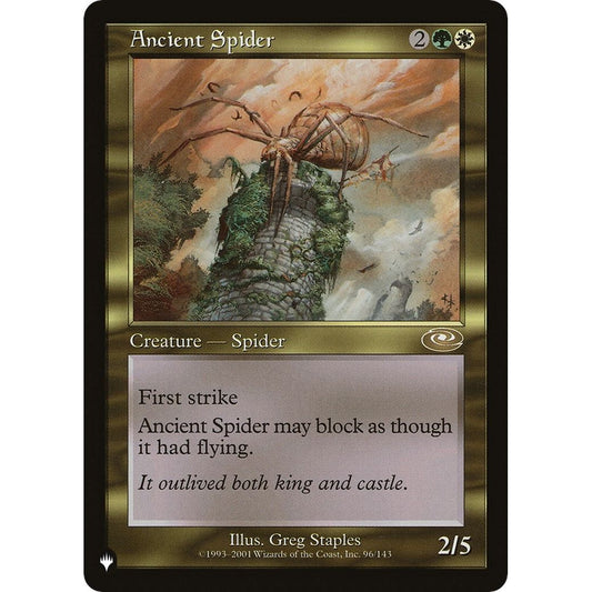 Image for Ancient Spider (96/143) (LIST) - Magic: The Gathering