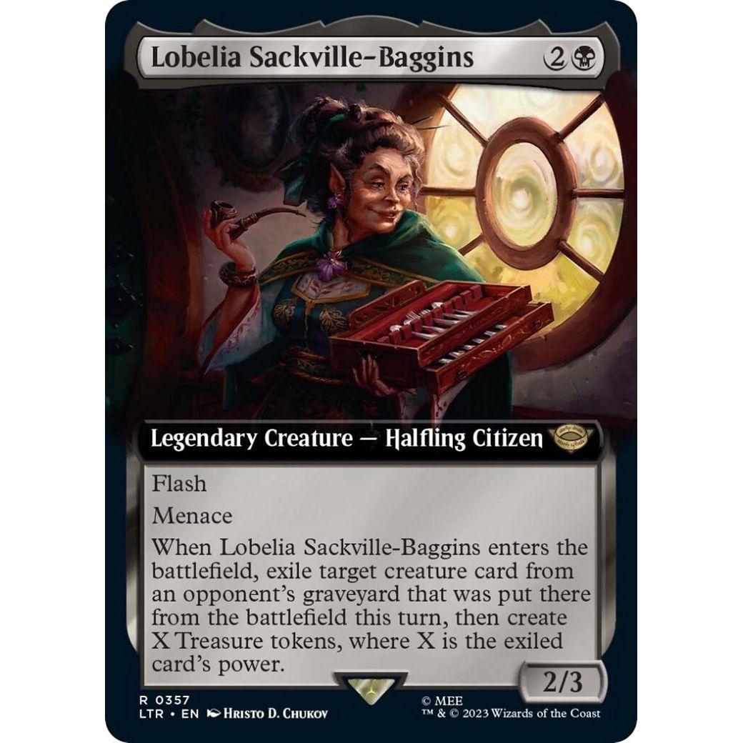 Image for Lobelia Sackville-Baggins (Extended Art) (357) (LTR) - Magic: The Gathering