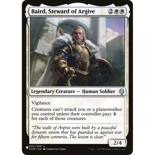 Image for Baird, Steward of Argive (004/269) (LIST) - Magic: The Gathering