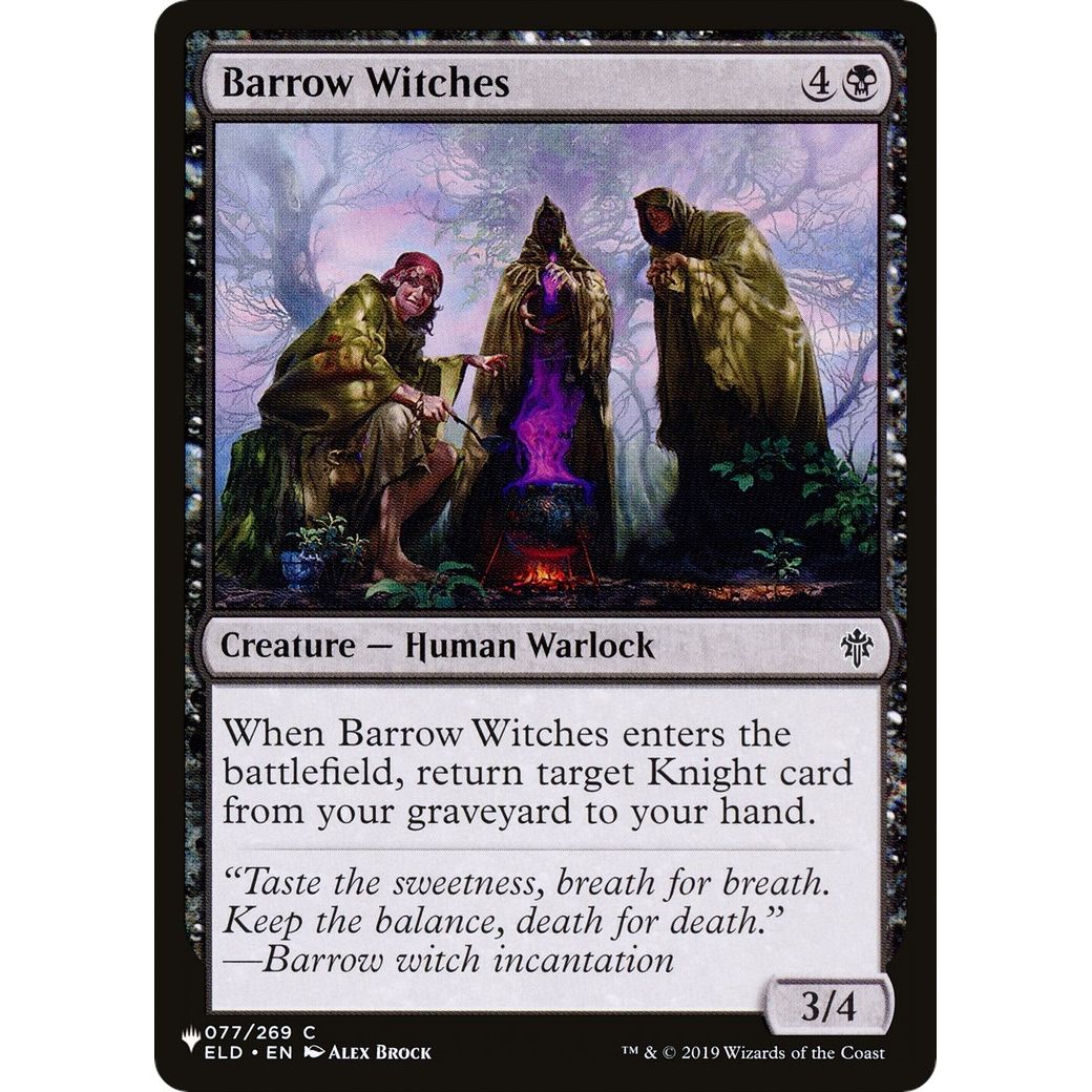 Image for Barrow Witches (077/269) (LIST) - Magic: The Gathering