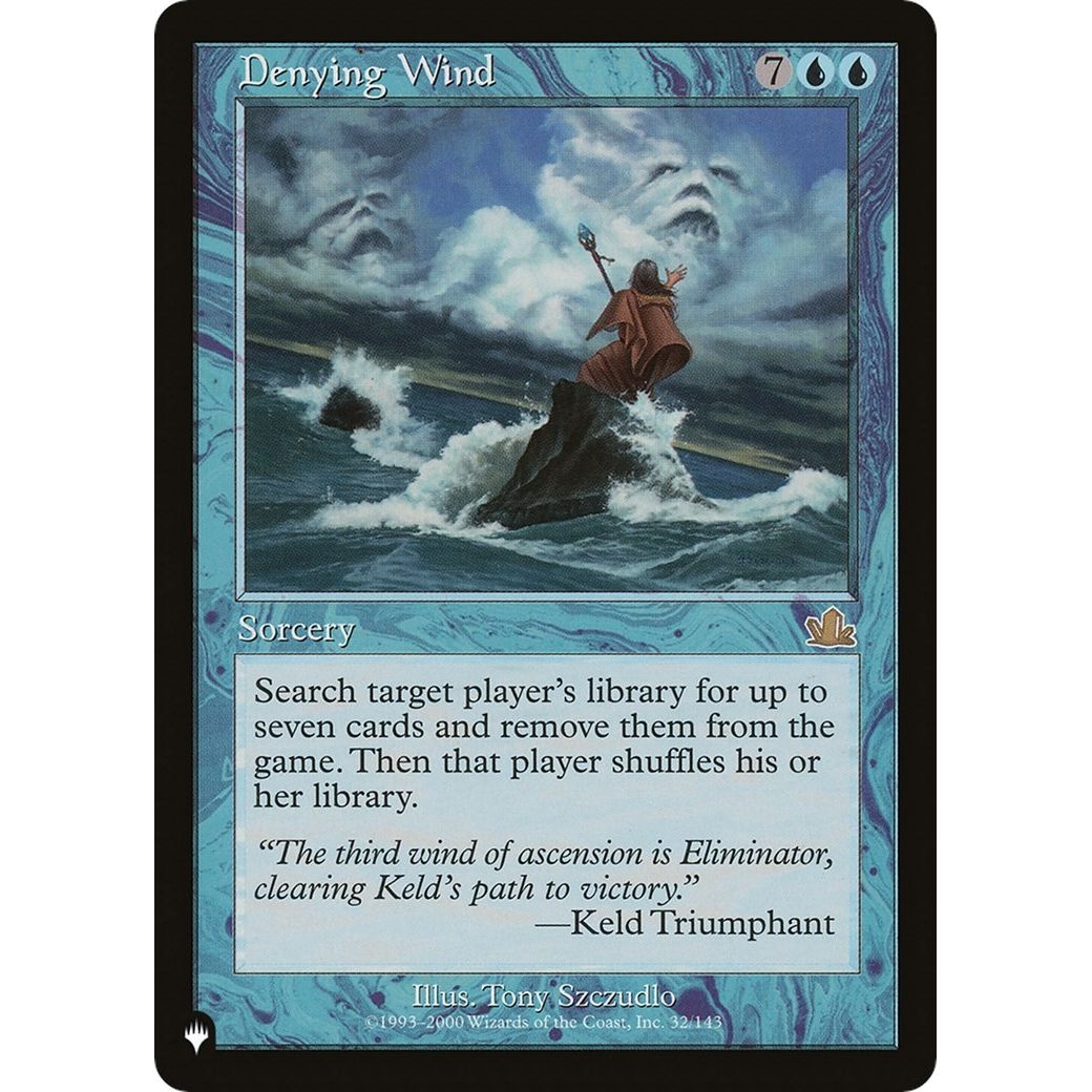 Image for Denying Wind (32/143) (LIST) - Magic: The Gathering