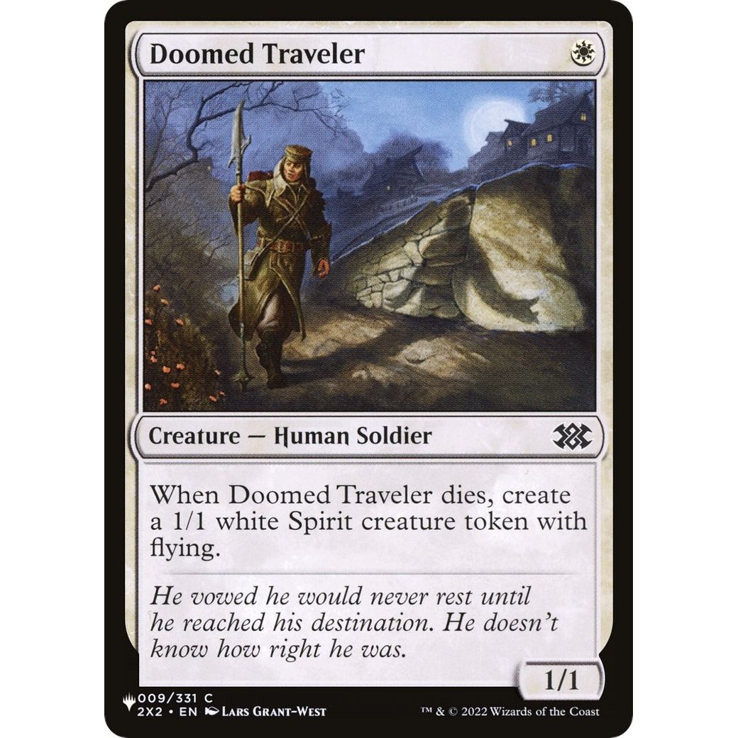 Image for Doomed Traveler (2X2) (009/024) (LIST) - Magic: The Gathering