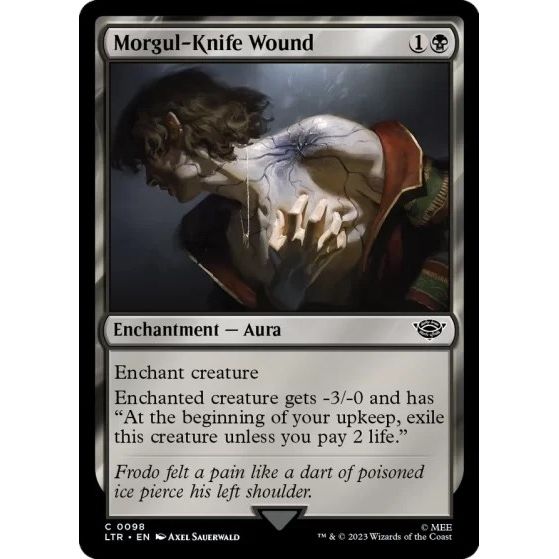 Image for Morgul-Knife Wound (98) (LTR) - Magic: The Gathering