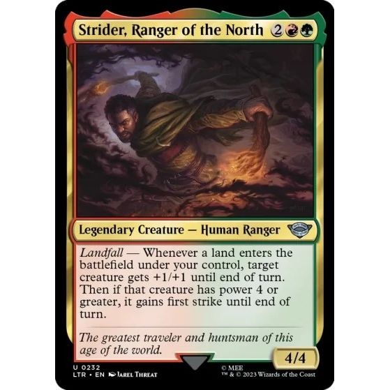 Image for Strider, Ranger of the North (232) (LTR) - Magic: The Gathering